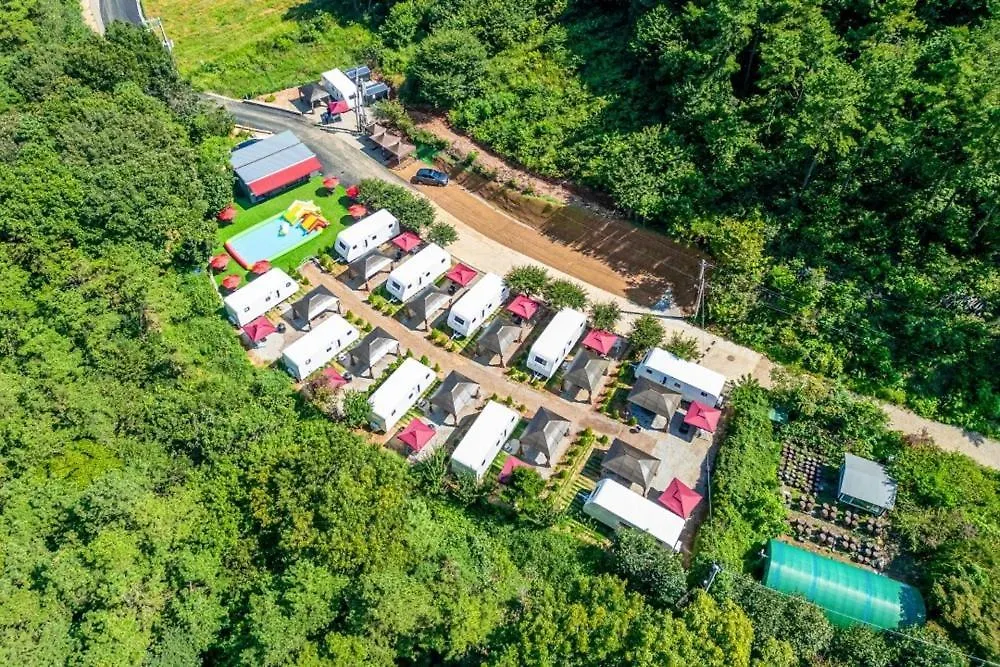 Daebudo Yeonghungdo Sanchon Caravan インチョン広域市 キャンプ場