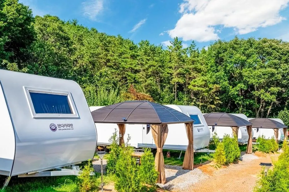 Campsite Daebudo Yeonghungdo Sanchon Caravan Incheon