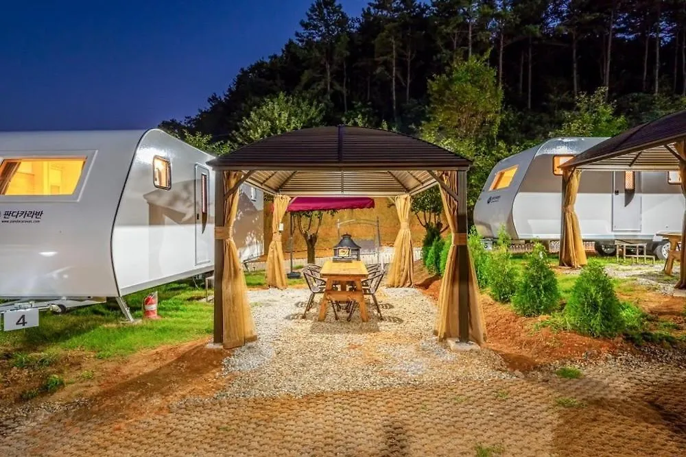 Campsite Daebudo Yeonghungdo Sanchon Caravan Incheon